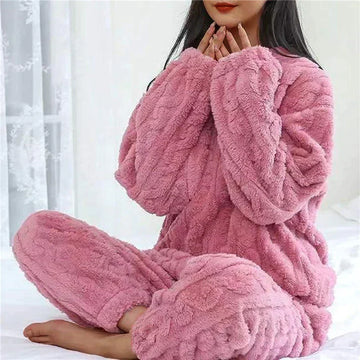 Cozy Fleece Pajama Set