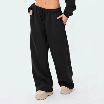 High Waist Wide Leg Trousers