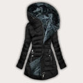 VORINAAsymmetrical Hooded Puffer CoatCoats & Jackets