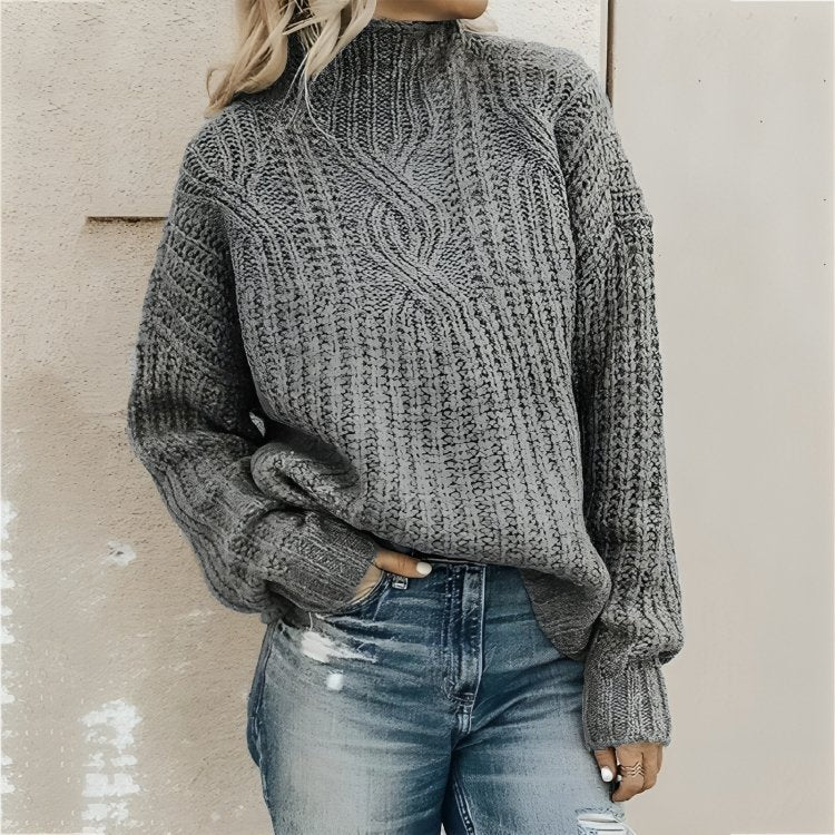 VORINACable Knit SweaterWomen's Sweaters