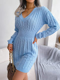 VORINACable Knit Sweater DressDress