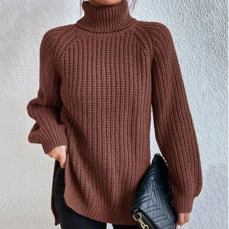 VORINAChunky Turtleneck SweaterSweaters