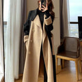 VORINAColorblock Long CoatWomen's Coats