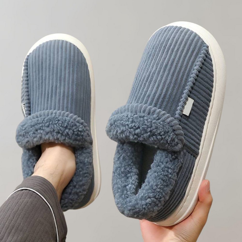 VORINACorduroy Plush - Lined Indoor SlippersSlippers