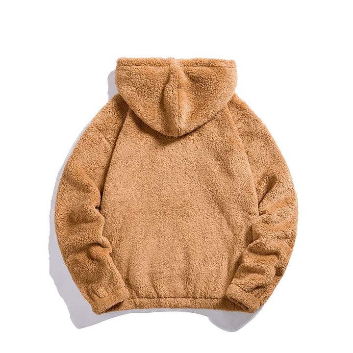 VORINACozy Sherpa Pullover HoodieCoats & Jackets