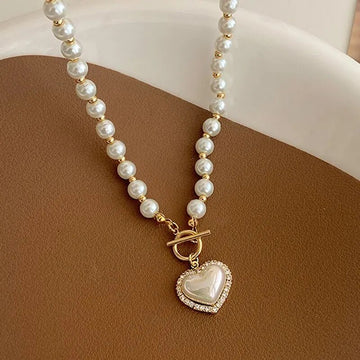 Vorina Luxury FashionElegant Pearl NecklaceNecklaces