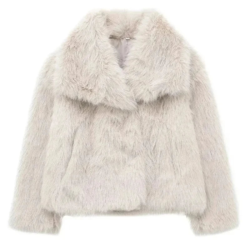 VORINAFaux Fur CoatWomen's Coats