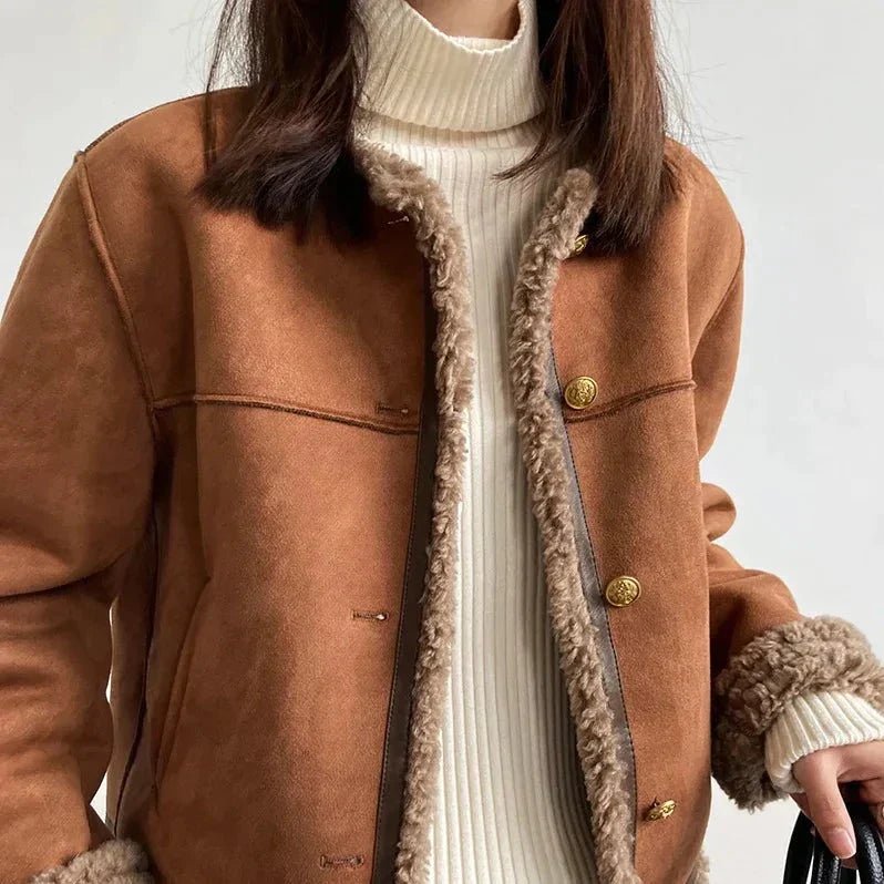 VORINAFaux Shearling JacketWomen's Jacket