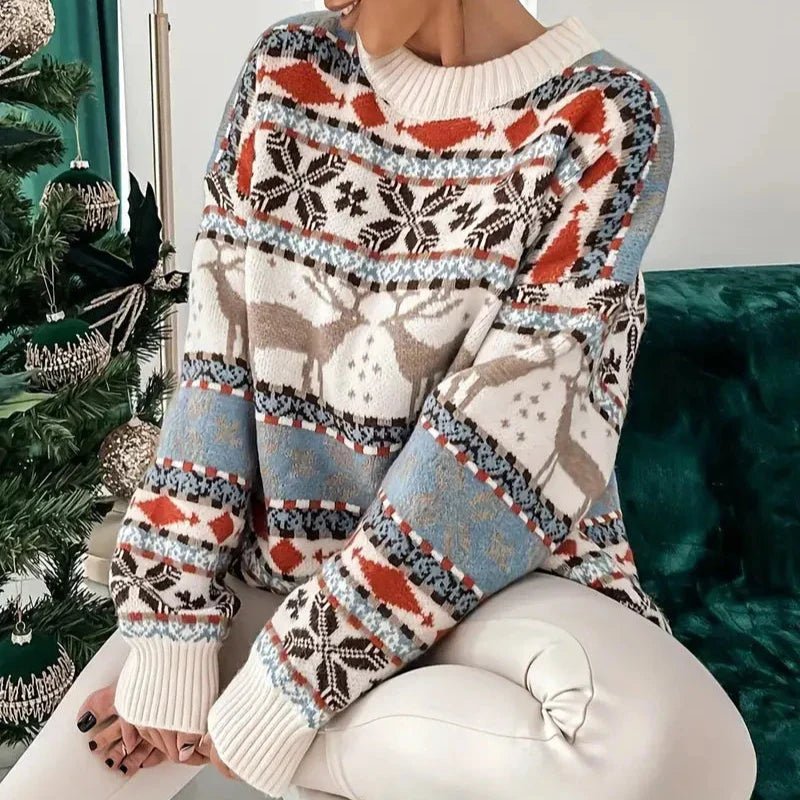 VORINAFestive Knit SweaterWomen's Sweater