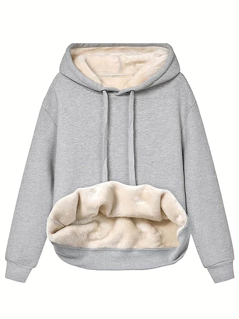 VORINAFleece - Lined Kangaroo Pocket HoodieCoats & Jackets