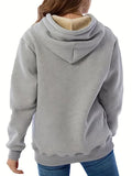 VORINAFleece - Lined Kangaroo Pocket HoodieCoats & Jackets