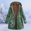 VORINAFloral Hooded Winter CoatWomen's Coats