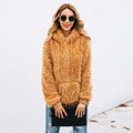 VORINAFuzzy Hooded PulloverWomen's Jacket