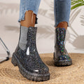 VORINAGlossy Ankle BootsWomen's Boots