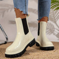 VORINAGlossy Ankle BootsWomen's Boots