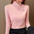 VORINAHigh Neck Long Sleeve TopWomen's Tops