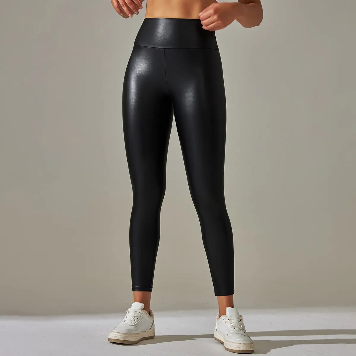 VORINAHigh - Waisted PU Leather LeggingsWomen's Leggings