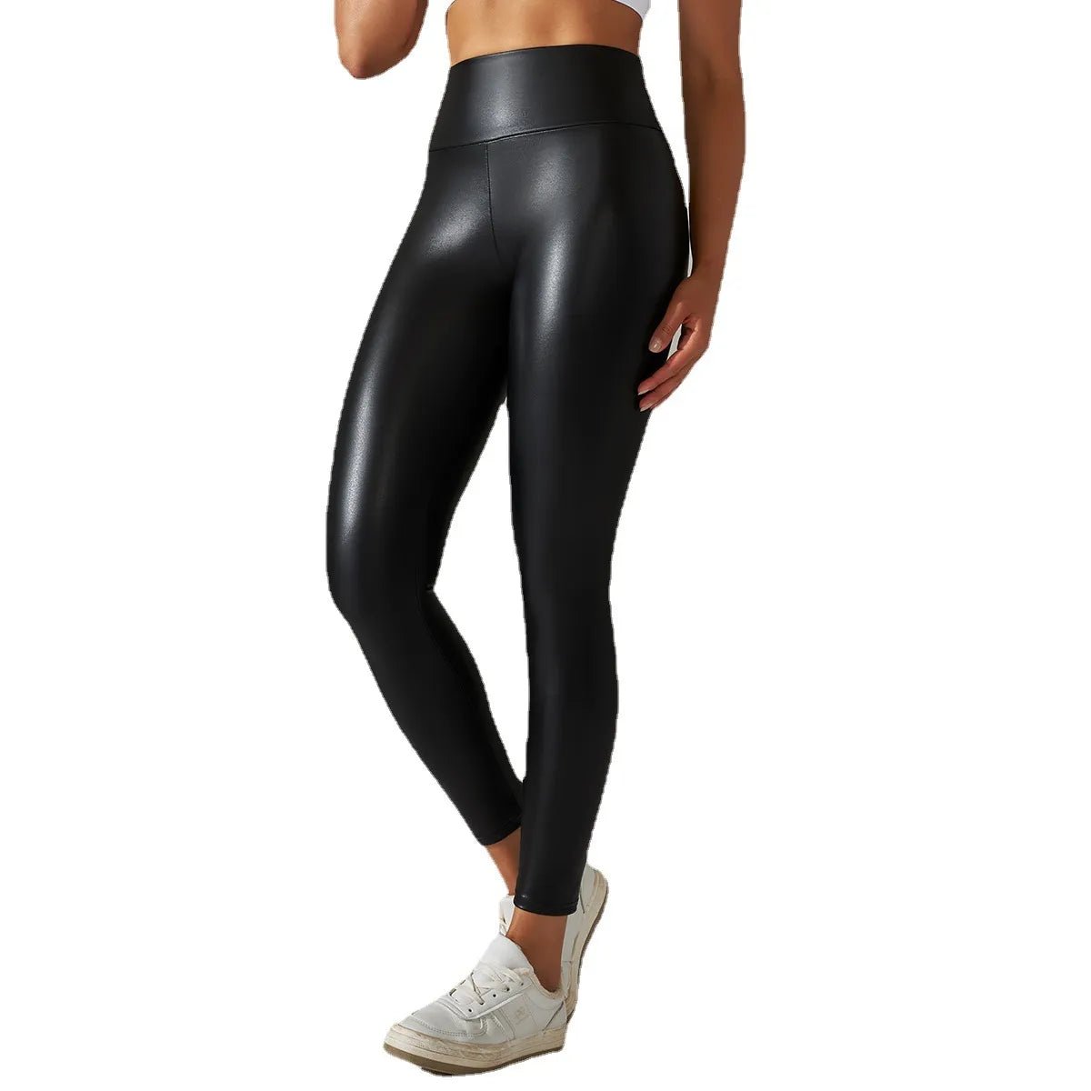 VORINAHigh - Waisted PU Leather LeggingsWomen's Leggings