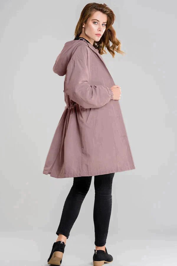 VORINAHooded Button CoatWomen's Jacket