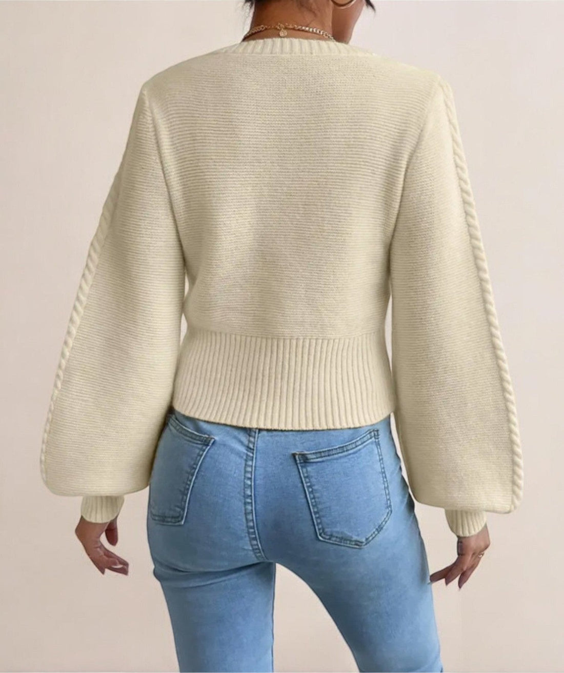 VORINAKnitted Square - Neck SweaterSweater