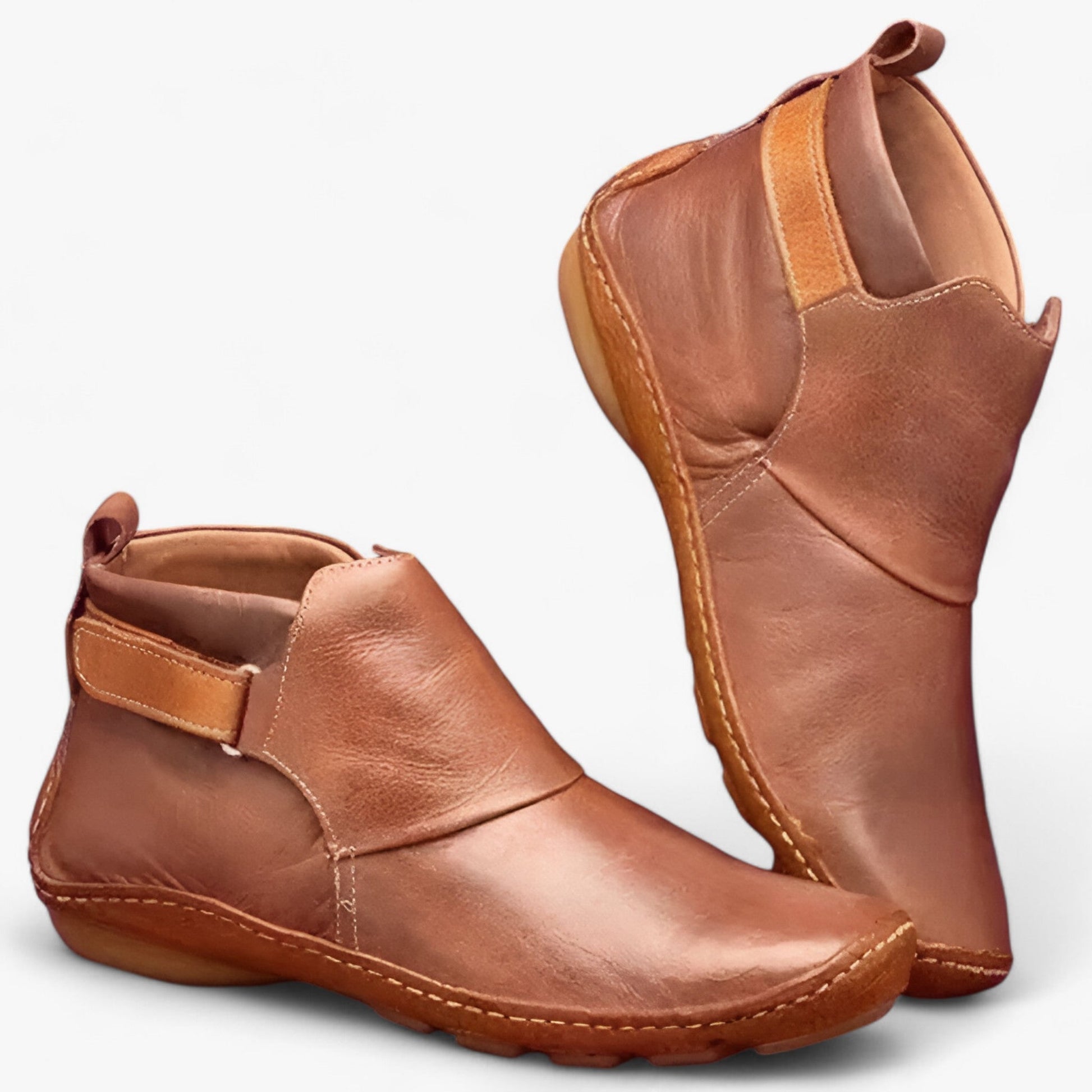 VORINALeather Slip - On Ankle Bootsshoes