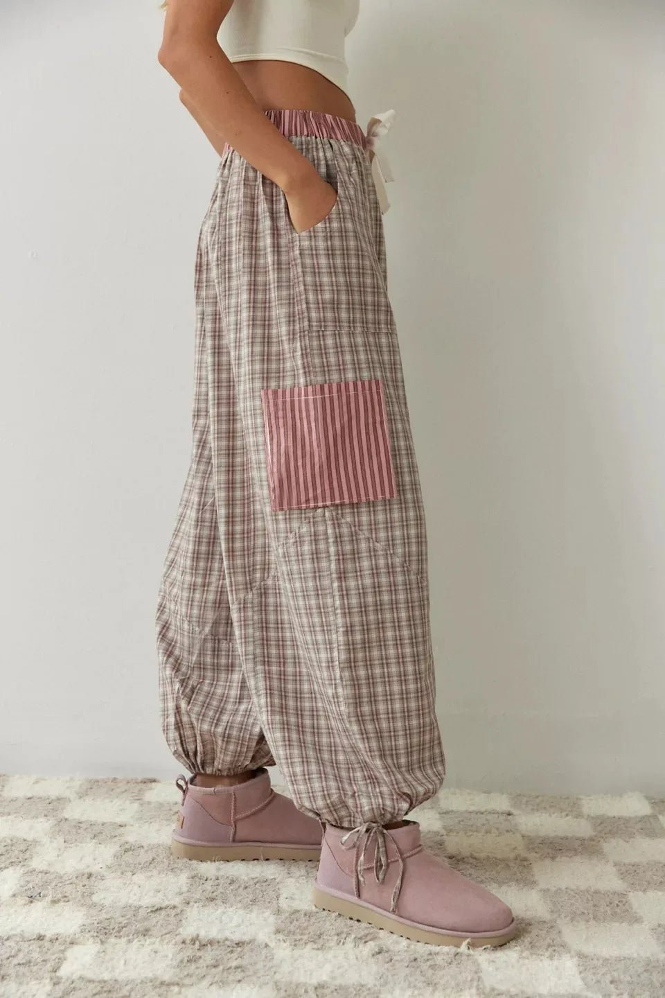 VORINAMora | Plaid and Striped Pajama Set – Soft and Stylish Sleepwearpajama