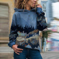 VORINAMountain - Print Hooded SweatshirtJackets & Coats