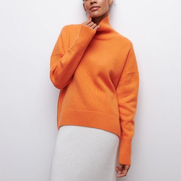 VORINAOversized Turtleneck SweaterWomen's Sweaters