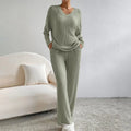 VORINARibbed Knit Lounge SetSet