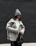 VORINAShearling Aviator JacketWomen's Jacket