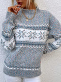 VORINASnowflake Knit SweaterSweater