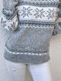 VORINASnowflake Knit SweaterSweater