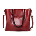 VORINAStructured Leather Shoulder BagLeather bag