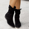 VORINASuede Slouchy Ankle Bootsboots