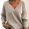 VORINAV - Neck Knit SweaterWomen's Sweaters