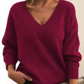 VORINAV - Neck Knit SweaterWomen's Sweaters