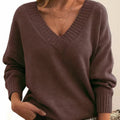 VORINAV - Neck Knit SweaterWomen's Sweaters