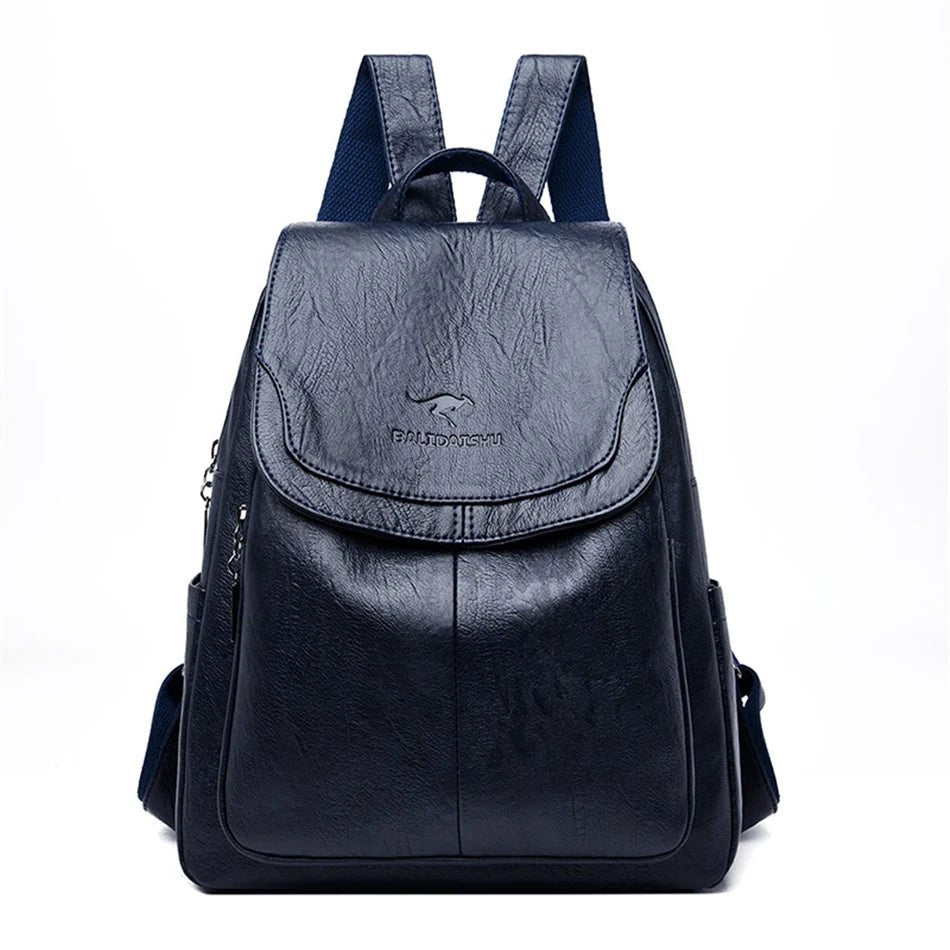 VORINAVintage Leather BackpackLeather bag