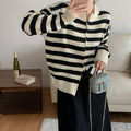 Vorina Luxury FashionVintage Striped SweaterWomens